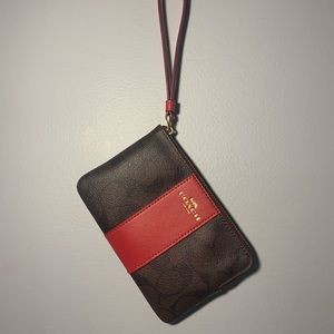 Coach wristlet